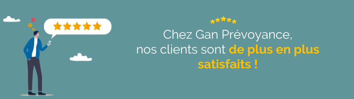 Gan Prévoyance clients satisfaits