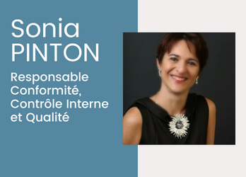 Sonia Pinton - Responsable Conformité, Contrôle Interne et Qualité
